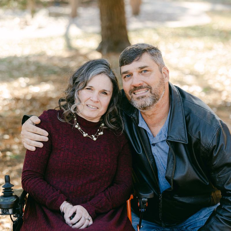 Kirk Farley and his wife, who run Farley's Mobile RV Repair